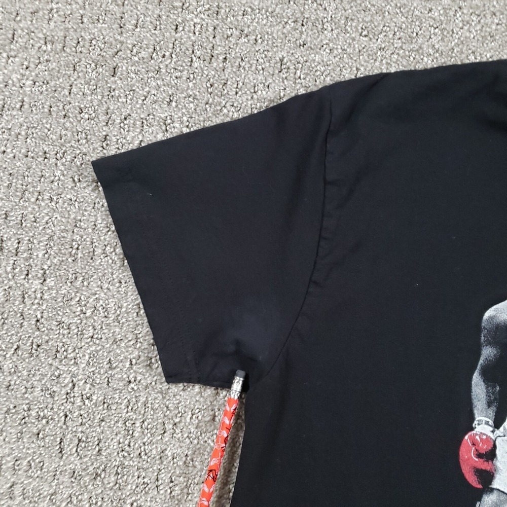 Muhammad Ali T-Shirt Mens M Black Boxing Knock Out Cassius Clay - Picture 4 of 11